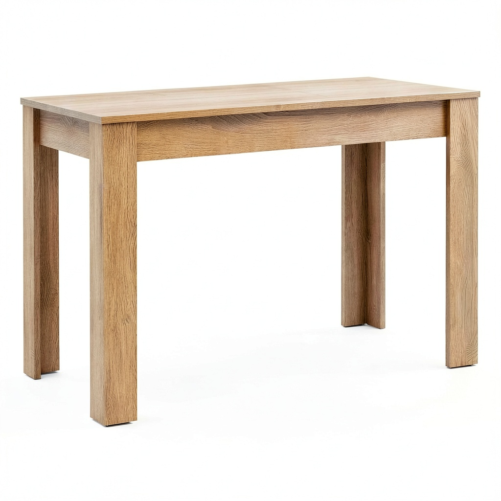 Tavolo da Pranzo Moderno in Rovere Sonoma, Design Minimalista e Robusto