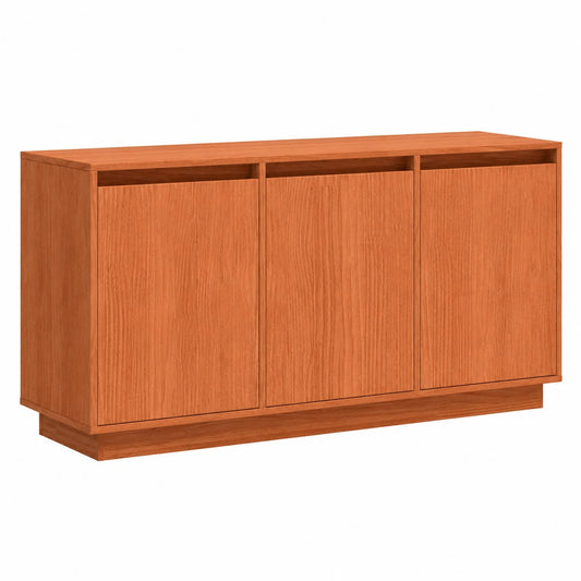 Credenza Moderna in Rovere Marrone 111x34x60 cm con Design Minimalista