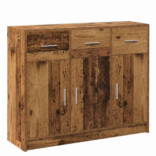 Credenza Moderna in Legno con Cassetti per Cucina e Sala da Pranzo